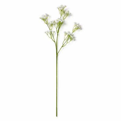 White Babies Breath Stem – Real Touch Latex – 60cm