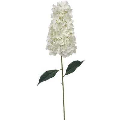 White Cone Hydrangea Stem - 88cm