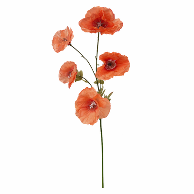 Dusty Peach Spray Stem - 76cm – 5 Head