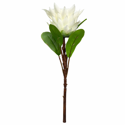 68cm King Protea Pink (small head) - Artificial Stem