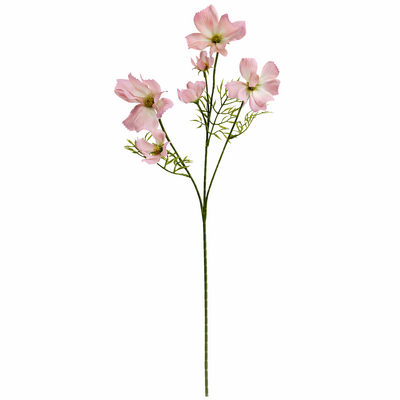 Cosmos Flower Stem 6 Head 60cm – Pink Artificial