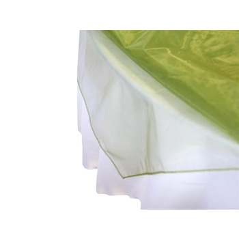 Square Overlay 182cm (Organza) - Sage CLEARANCE