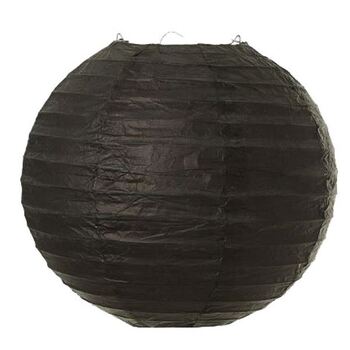 Paper Lantern - 20cm (8inch) - Black