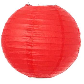 Paper Lantern - 20cm (8inch) - Red