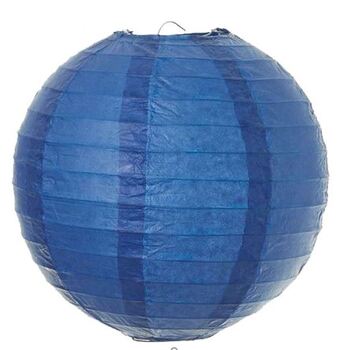 Paper Lantern - 40cm (16inch) - MID BLUE