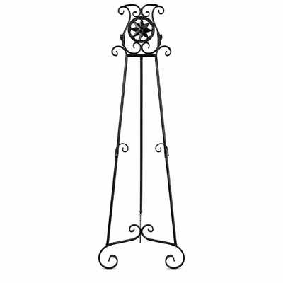 Black Metal Wedding Easel Display Sign Stand – 150cm