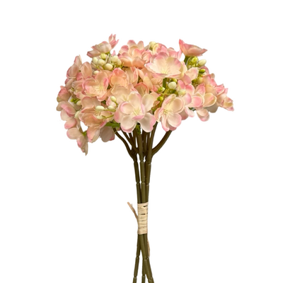 39cm Artificial Jasmin Blossom Filler Bouquet  – Soft Pink