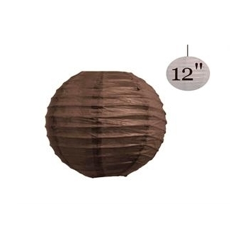 Paper Lantern - (12inch) 30cm - Chocolate