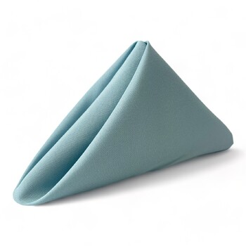 Cloth Napkin - Quality Polyester - Dusty Blue