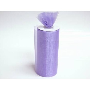 Shimmering Organza  - Lavender  6inch x 20yds CLEARANCE