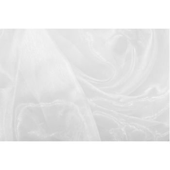 70cm x18m White - Organza Draping Fabric Roll 