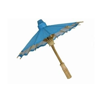 Parasol / Umbrella - Paper - 32inch - Turquoise