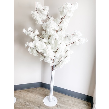 Aisle Stand White - Cherry Blossom/Branch Stand