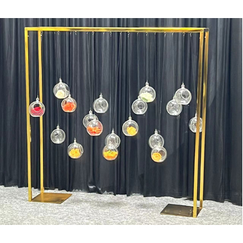 thumb_Gloss Gold Flower Stand with Baubles - 90cm (Seconds)
