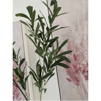 95cm Artificial Leaf Olive Branch - Green