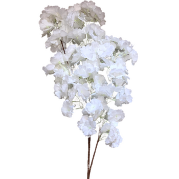 95cm White Budget Sakura (Cherry Blossom) Branch