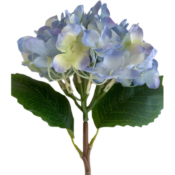 Hydrangea Stem 35cm - Light Blue