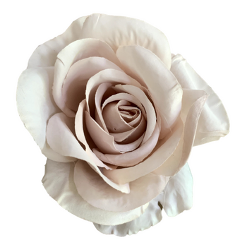 9cm Rose Flower Head - Soft Mauve