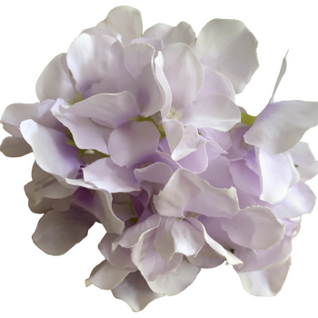 15cm Hydrangea Flower Head - Light Purple