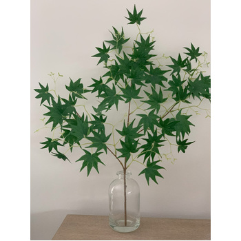 thumb_65cm Green Japenese Maple Leaves / Branch