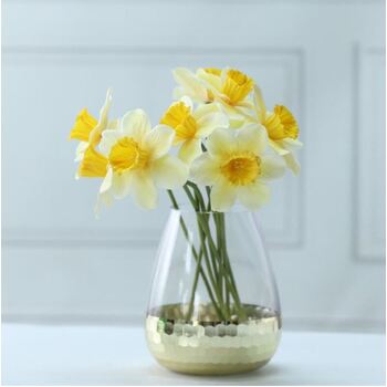 30cm Single Stem Daffodil - Yellow