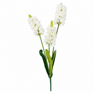 Hyacinth 3 Head - 88cm - White