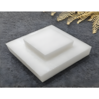 18cm White Square Dual Level Polyurethane Foam For Floral Arrangements