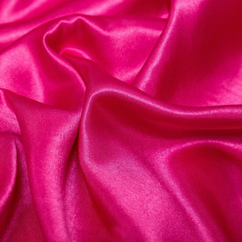 70cm x 18m Satin Fabric -  Dark Pink