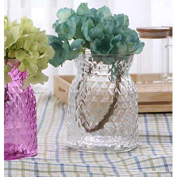16cm Glass Vase/ Jar - Clear