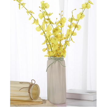 thumb_27cm Glass Flower Vase - WHITE 