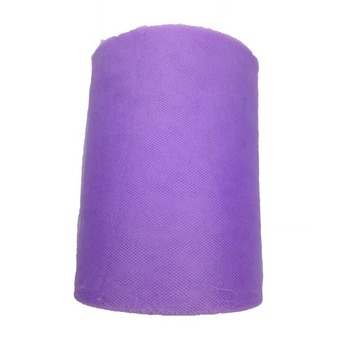 6inch x 100yd Tulle Roll - Light Purple  CLEARANCE