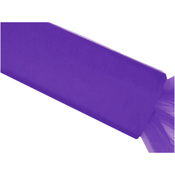54inch x 40yd Tulle Bolt - Purple
