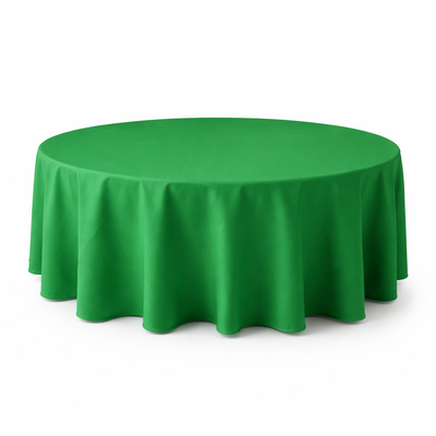 Round Tablecloth 305cm Emerald Polyester