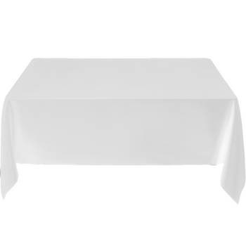 thumb_137x243cm Polyester Tablecloth - White Trestle 