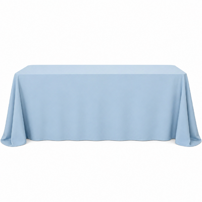 Rectangle Tablecloth 152x320cm Blue Polyester