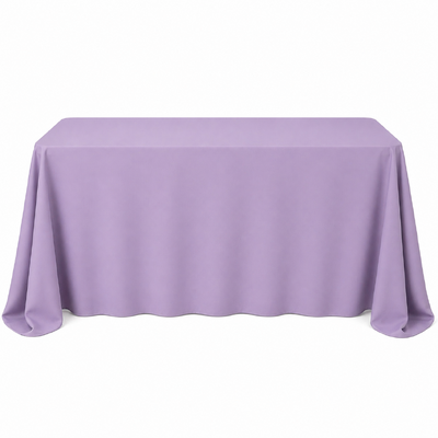 Rectangle Tablecloth 152x320cm Light Purple Polyester