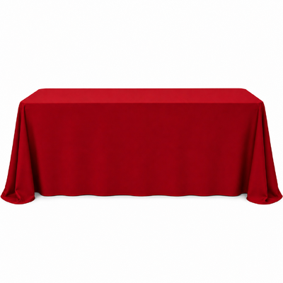 Rectangle Tablecloth 152x320cm Red Polyester