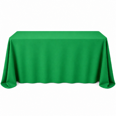 Rectangle Tablecloth 182x305cm Emerald Polyester