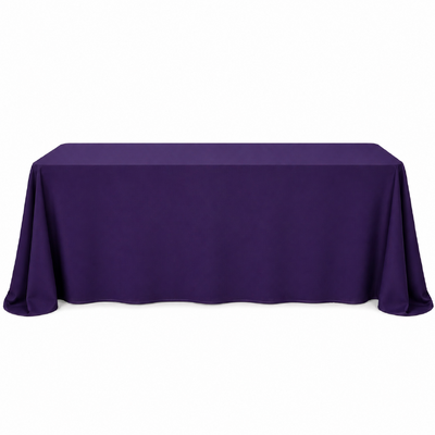 Rectangle Tablecloth 182x305cm Purple Polyester