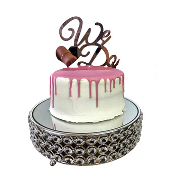 Rose Gold - WE DO Acrylic Cake Topper