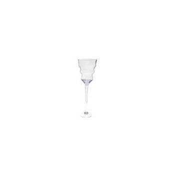 thumb_50cm Clear Wavy Glass Vase 
