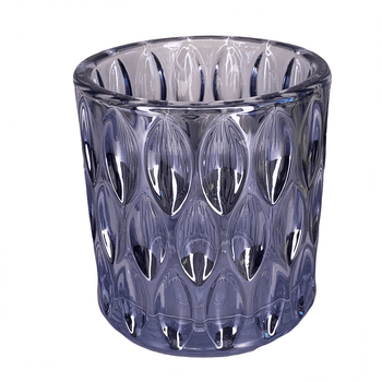 9.5cm - Grey Votive Candle Holder/Vase
