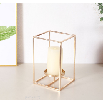 thumb_Square Gold Votive Candle Holder