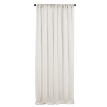 Chiffon Backdrop Curtain Panel  3m - Ivory