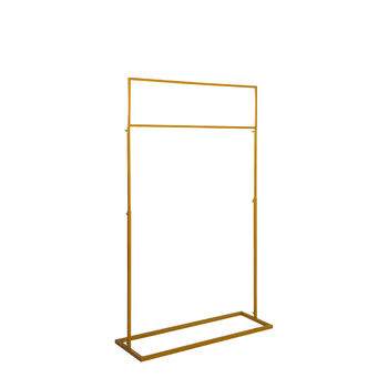 150cm Wedding Sign Stand - Gold