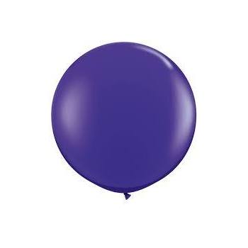 90cm Giant Purple Latex Balloon
