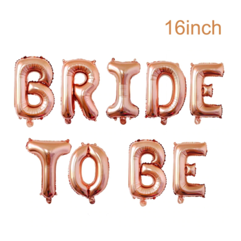 thumb_Rose Gold Bride to Be Foil Balloon - 40cm tall