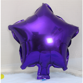 25cm Purple Foil Star Balloon