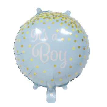 Foil Baby Shower Its Boy Shower Boy  Balloon -   45cm