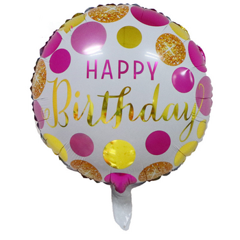 thumb_Foil Happy Birthday Dot -   45cm